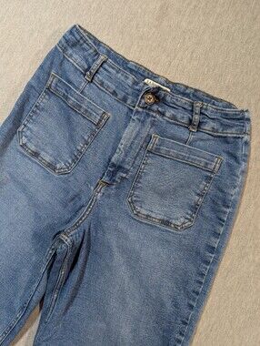 Bagatelle Collection Wide Leg Jeans Women's 29 Blue